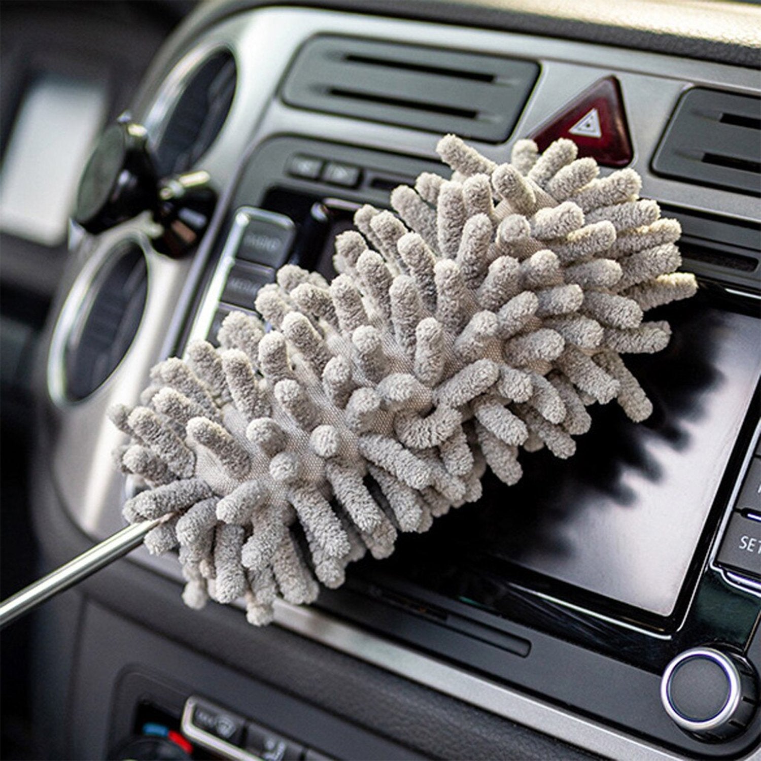 Microfiber duster for fan cleaning Microfiber duster for fan cleaning